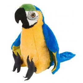 Papagal macaw galben - jucarie plus wild republic 30 cm