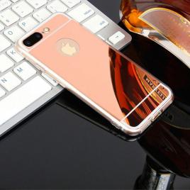 Husa Apple iPhone 7 PlusElegance Luxury tip oglinda Rose-Gold
