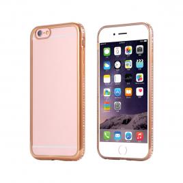 Husaelectroplating Gold cu diamante pentru Apple Iphone 7