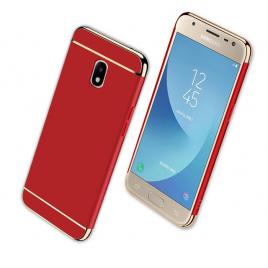 Husa Samsung Galaxy J3 2017 Elegance Luxury 3in1 Red