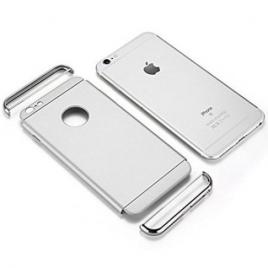 Husa pentru Apple iPhone 6 / iPhone 6S ArgintiuElegance Luxury 3in1