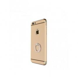 Husa pentru Apple iPhone 6 / iPhone 6S Elegance Luxury 3in1 Inel Auriu