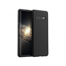 Husa protectie pentru Samsung Galaxy S10 Black acoperire completa  360grade cu folie de protectie gratis