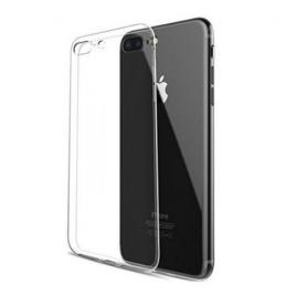 Pachet husa Apple iPhone 7 Plus ultra slim TPU transparenta cu folie de sticla gratis