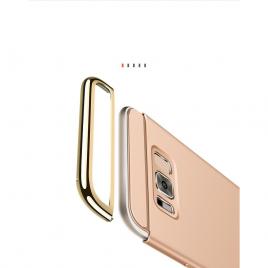 Pachet husa Samsung Galaxy S8 Plus Luxury Gold Plated folie de sticla gratis
