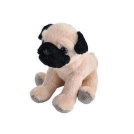 Catel pug - jucarie plus wild republic 13 cm