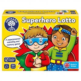 Joc educativ supererou superhero lotto