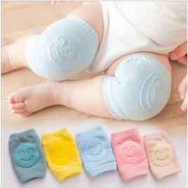 Genunchiere cu silicon pentru bebe - smile (culoare: roz, marime disponibila: