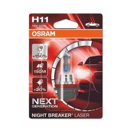 Bec H11 Night Breaker Laser Next Generation +150 12V 55W