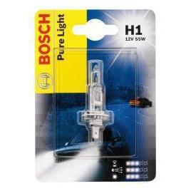 Bec auto cu halogen pentru far Bosch H1 Pure Light 12V 55W 1 Bec