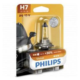 Bec auto cu halogen pentru far Philips H7 Vision +30 12V 55W 1 Buc