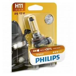 Bec auto cu halogen pentru proiector Philips H11 Vision +30 12V 55W 1 Buc
