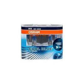 Becuri auto H1 12V 55w P14.5s Osram Cool Blue Intense Set 2 becuri efect Xenon 64150CBIHCB