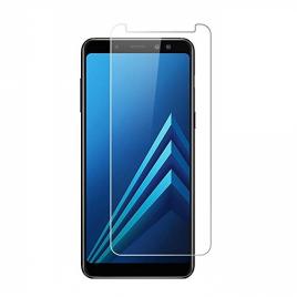 Folie de sticla case friendly GloMax pentru Samsung Galaxy A8 2018 Transparent