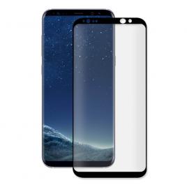 Folie de sticla FULL COVER pentru Samsung Galaxy S8 GloMax 3D Negru