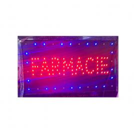 Reclama Text LED - Farmacie / animatie luminoasa dinamica