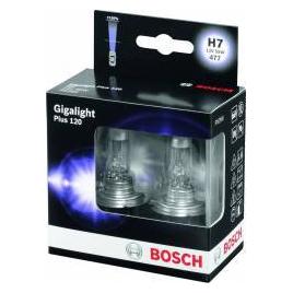 Set 2 becuri auto cu halogen pentru far Bosch H7 12V 55W Xenon Silver