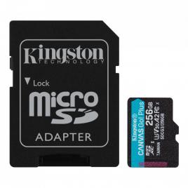 Card microsd kingston, 256 gb, microsd, clasa 10, standard uhs-i u3,