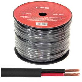 Cablu audio rotund 2x2.5mm 100m negru