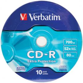 Verbatim cd-r 10 pack shrink