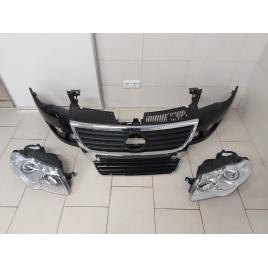 Fata Completa VW Passat B6 2005-2011 L041 Bara + Grila Radiator + Grila Sub Numar + Faruri
