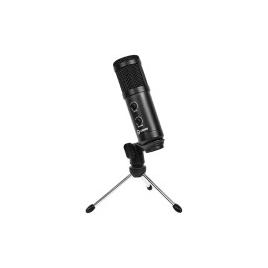 Lorgar soner 313, gaming microphones, black, usb condenser microphone with