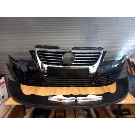 Pachet Bara Fata+Accesorii VW Passat B6 2005-2011 (Prevazuta cu Spalator Far, LC9X (Negru))