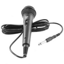 Microfon de mana cu fir, jack 3.5/6.35,  cardioid bometone dj