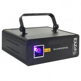 Proiector de lumini laser 500mw ibiza, rgb, animatii, dmx, telecomanda
