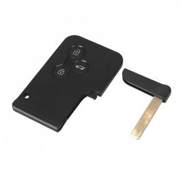 Carcasa card cartela 3 butoane renault scenic 2 cu lamela