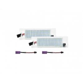 Lampi led dedicate numar inmatriculare opel corsa c vectra c