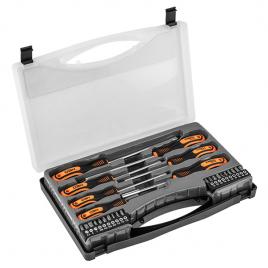 Set surubelnite cu adaptor si biti neo tools 04-197