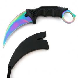 Cutit-karambit, rainbow star, ideallstore®, 18.5 cm