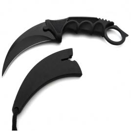 Cutit karambit night, ideallstore®, 19 cm, negru