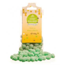 Bomboane perle cu miere si menta 100g apidava
