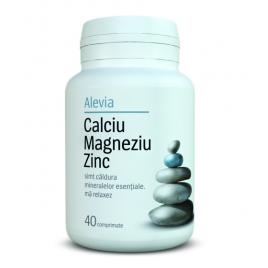 Calciu+magneziu+zinc 40cpr