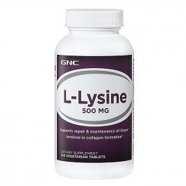 L-lysine 500mg 100cps vegetale