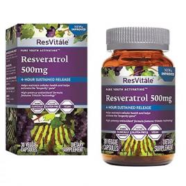 Resvitale resveratrol 500mg 30cps vegetale
