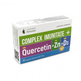 Complex imunitate+quercetin+zn+d3 30cps