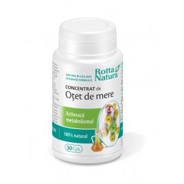 Concentrat otet mere - metabolism activ + vit.b, e 30cps rotta natura