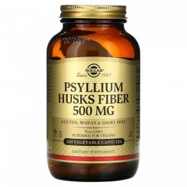 Psyllium husks fibre 500mg 200cps