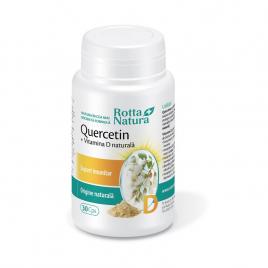 Quercitin+vitamina d naturala 30cps