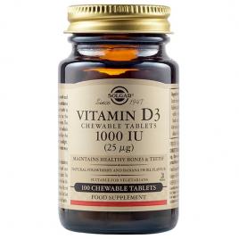 Vitamina d3 1000iu-25µg 100cpr masticabile