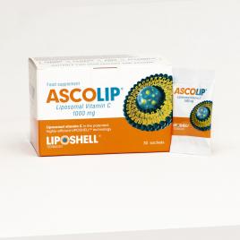 Ascolip lipozomal vitamina c 1000mg portocale 30pl naturali prod