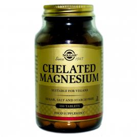 Chelated magnesium 100cpr solgar