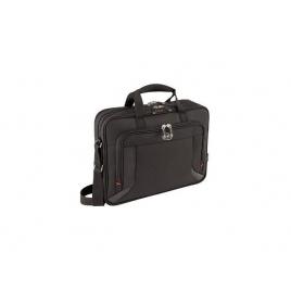 Wenger prospectus 16 inch laptop brief w/tablet, black (r)