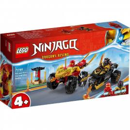 Lego ninjago infruntarea dintre kai a n masina si ras pe motocicleta 71789