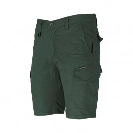Pantalon slim-fit scurt / verde - 3xl