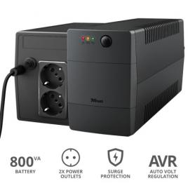 Paxxon 800va ups with 2 standard wall power outlets