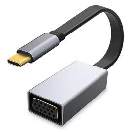 Adaptor type c la vga mama 1080p 60hz platinet